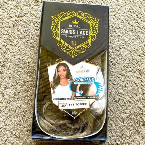 Royal Swiss Lace Wig - LADY - FFT TOFFEE - Picture 3 of 3